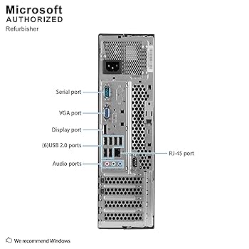 Amazon.com: Lenovo ThinkCentre M91 Desktop PC Computer
